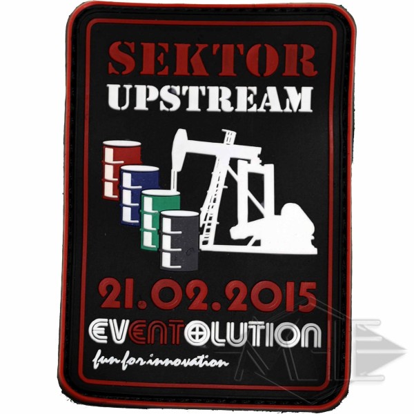 Patch/Klettabzeichen "Sektor Upstream" 2015