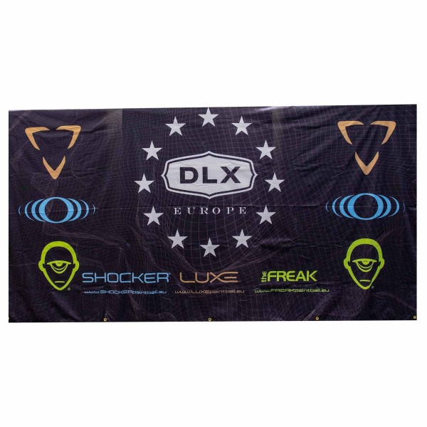 Bauzaun-Banner "DLX Europe" Luxe, Shocker, Freak 335 x 180 cm